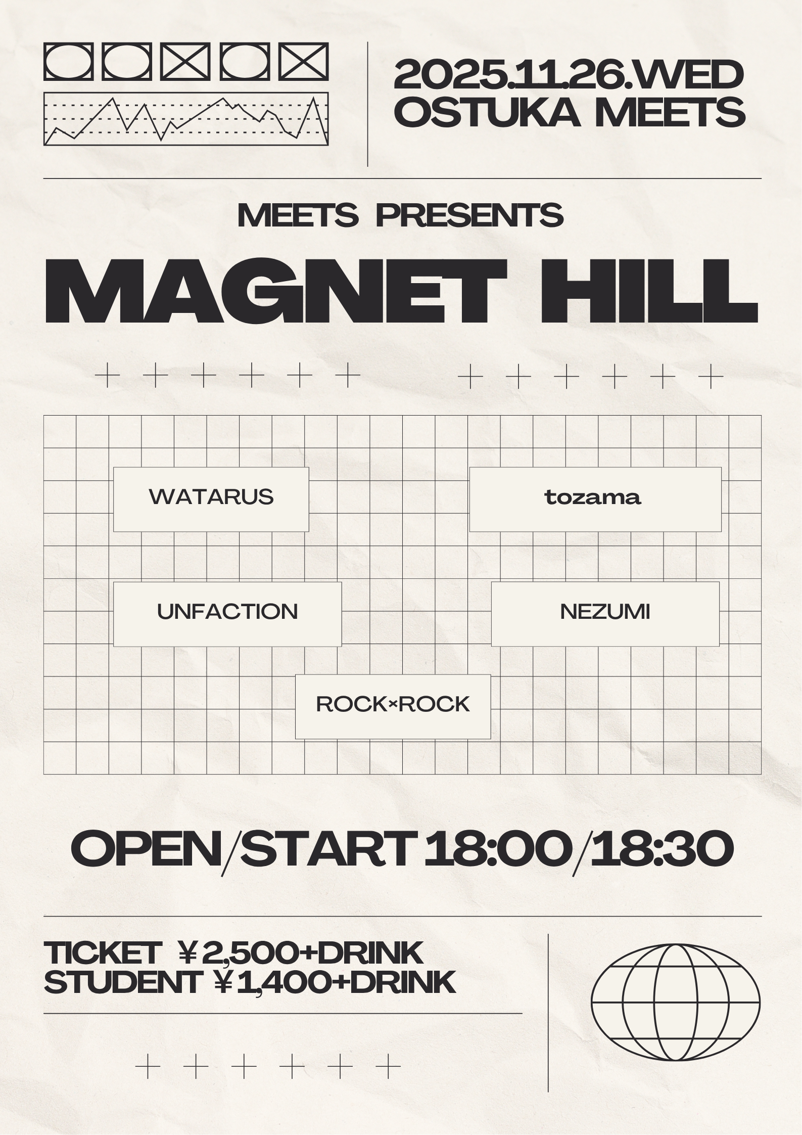 MEETS presents "マグネットヒル"
