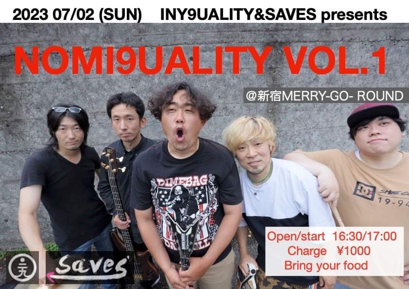 INY9UALITY & SAVES presents NOMI9UALITY VOL.1