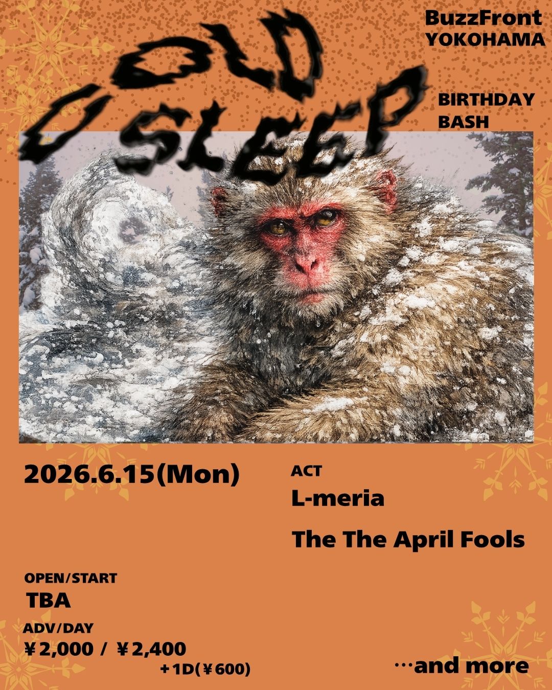 COLD SLEEP BIRTHDAY BASH