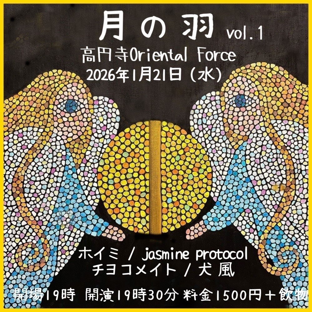 「月の羽 Vol.1」Presented by 白井里佳