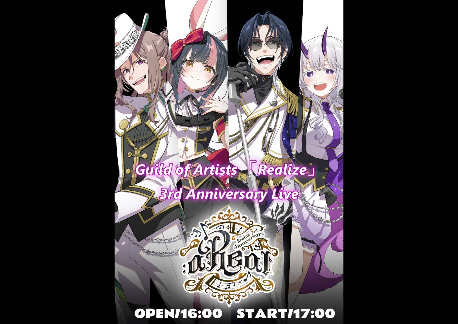 Guild of Artists「Realize」3rd Anniversary Live