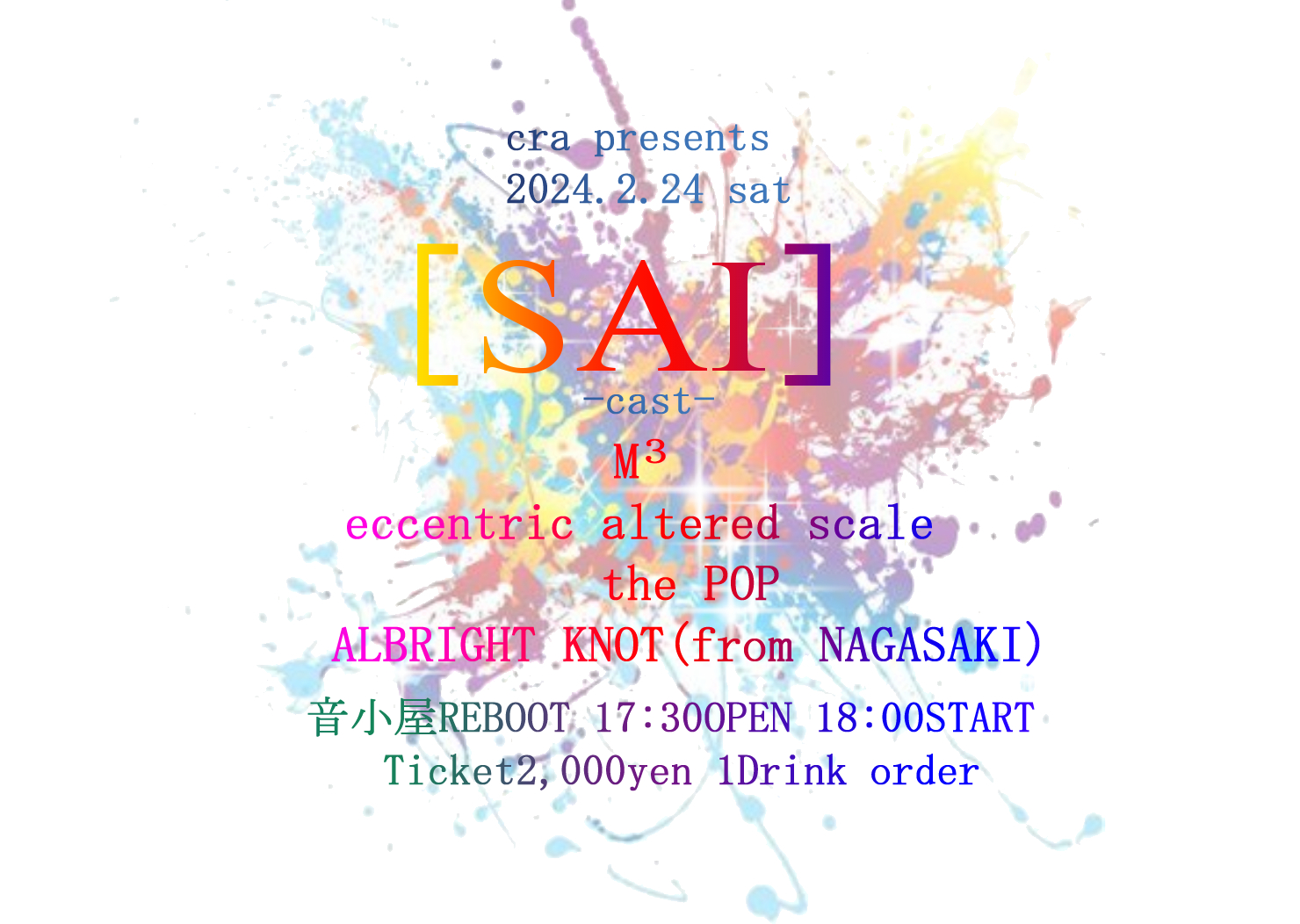 cra presents [SAI]