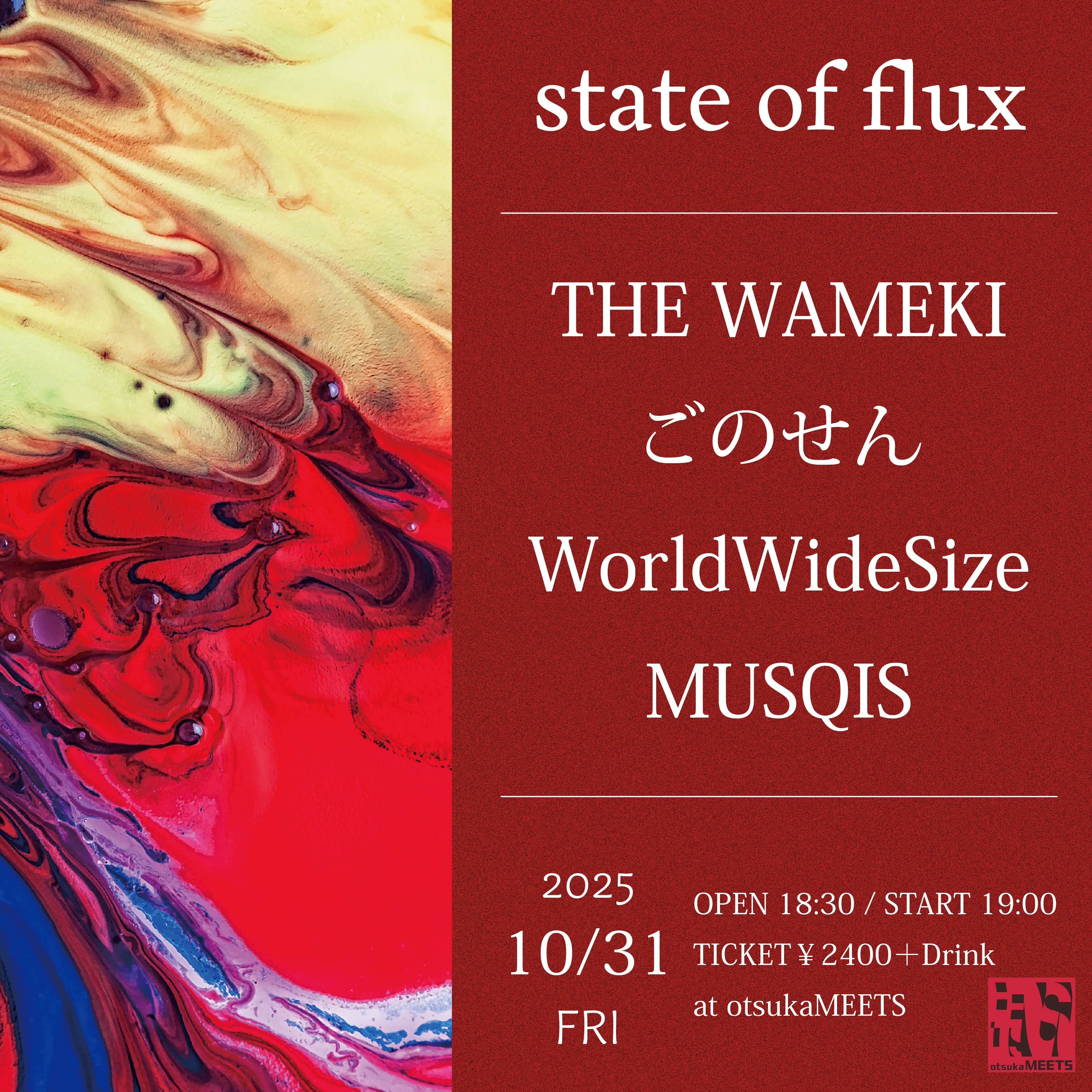 MEETS presents"state of flux"