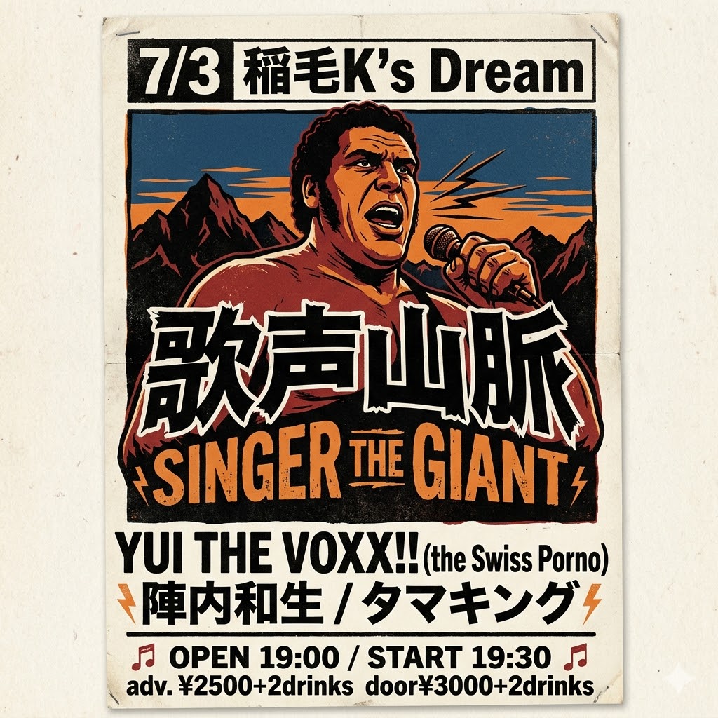 歌声山脈~SINGER THE GIANT~