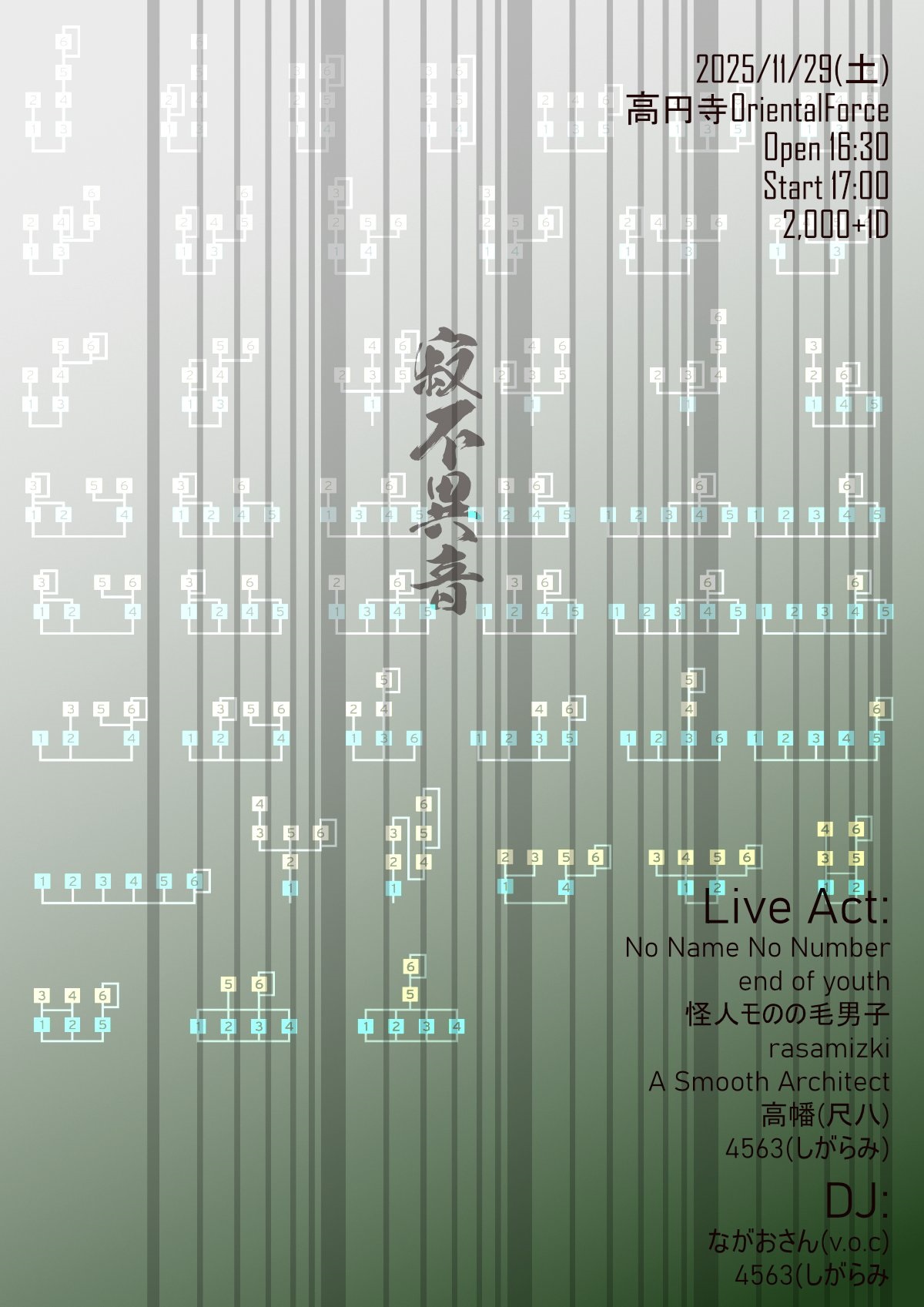 「寂不意音　特別編　FM音源会」Presented by 4563