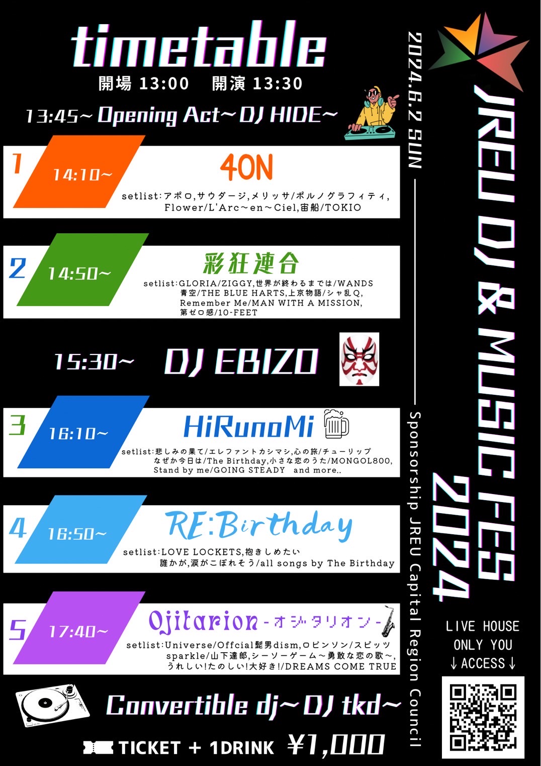 JREU DJ&MUSIC FES 2024