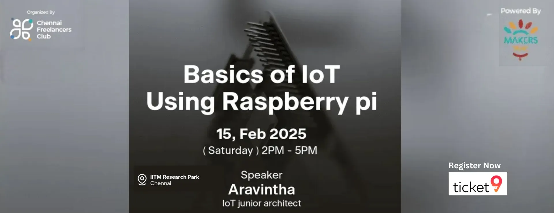 Iot Using Raspberry PI - Ticket9