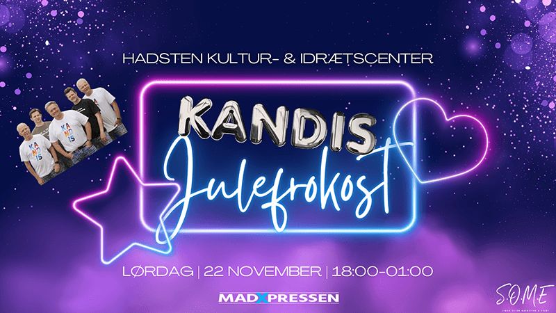 Årets Julefrokost i Hadsten m. Kandis