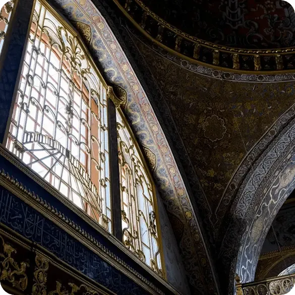 Gilded Ottoman Window Detail