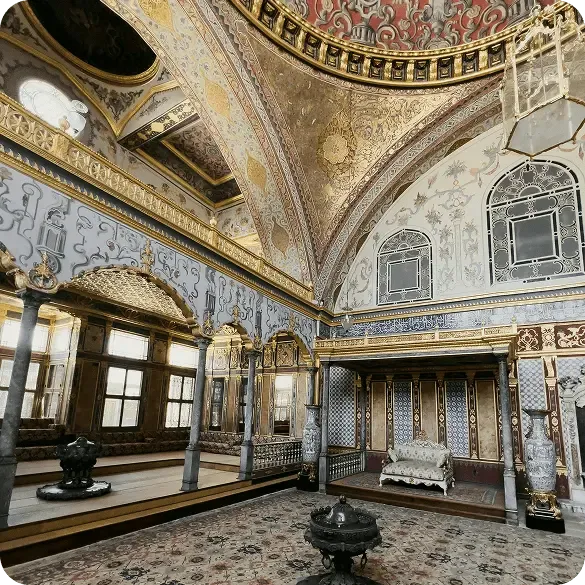 Imperial Hall of the Topkapi Palace Harem