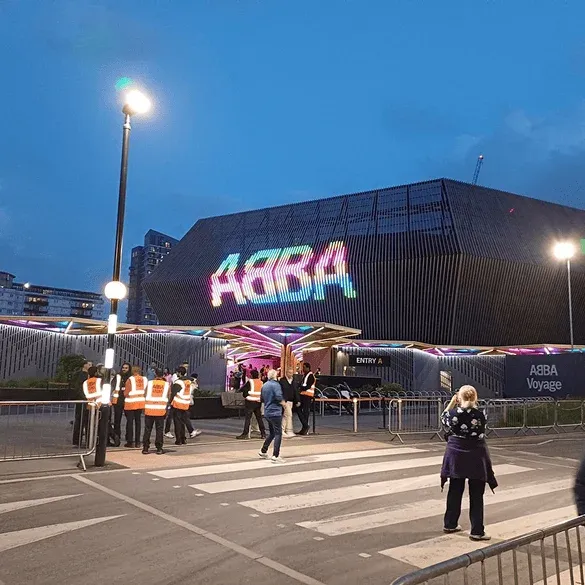 ABBA Arena exterieur bij Queen Elizabeth Olympic Park