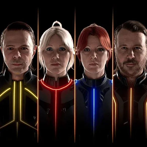 ABBA Voyage digitale avatars promotie afbeelding