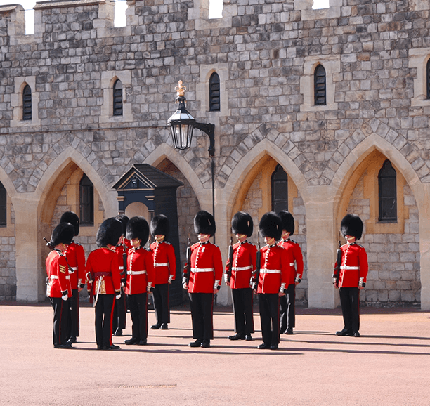 Changing of the Guard at Windsor Castle