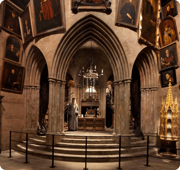 The Great Hall Set at Warner Bros. Studio Tour