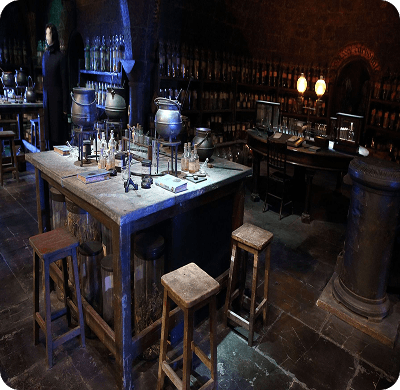 Harry Potter Studio Tour Potions Classroom