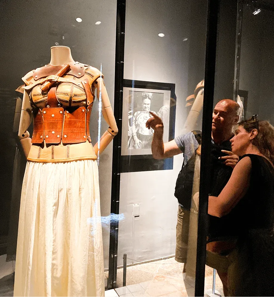 Dresses and personal belongings of Frida Kahlo displayed at the Frida Kahlo Museum