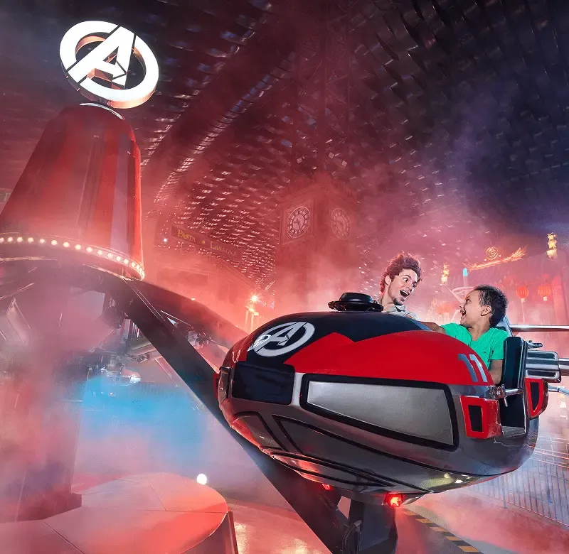 Book IMG Worlds tickets and enjoy thrilling Avengers rides