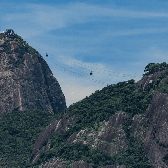 Teleféricos entre el Morro da Urca y el Pan de Azúcar