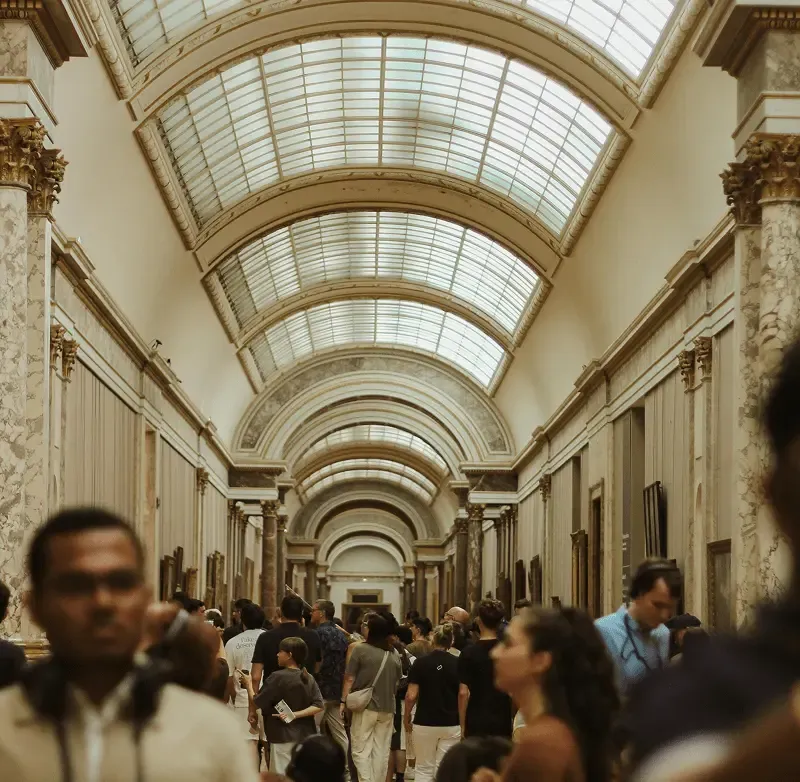 Paris'teki Musée d’Orsay'ın İç Mekanı