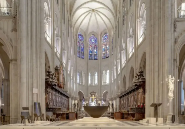 Interior of Notre Dame