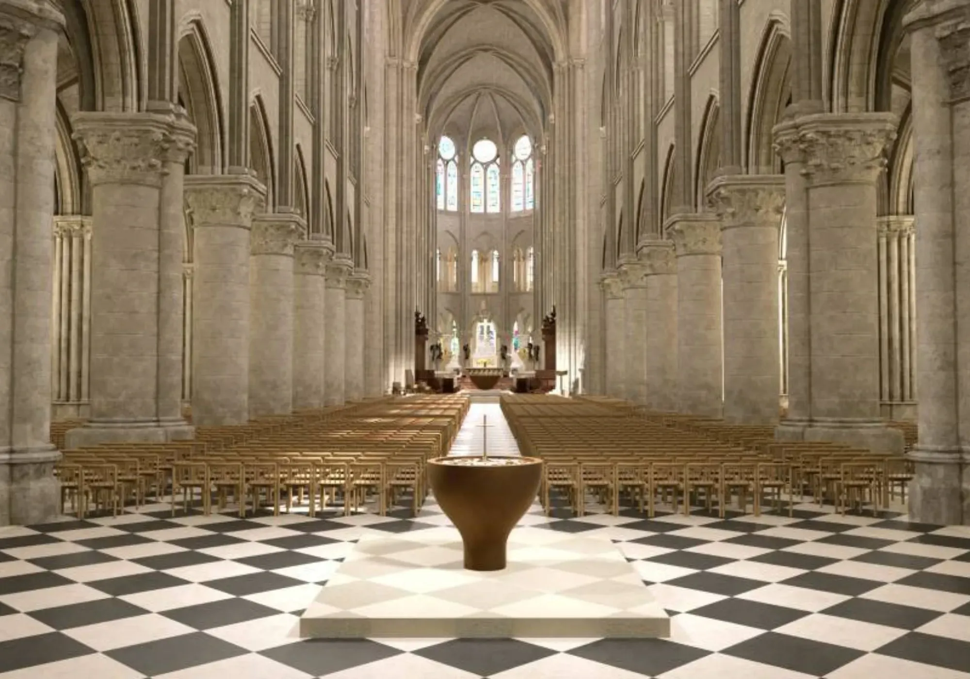 Interior of Notre Dame 1