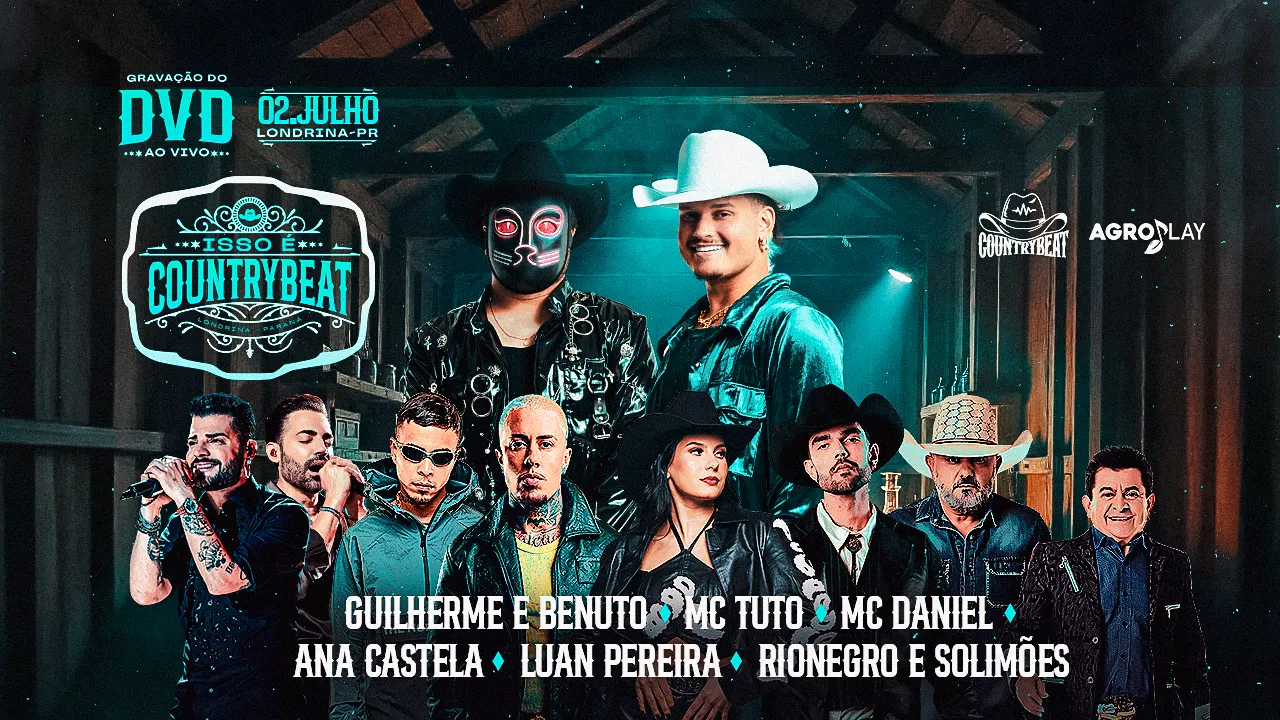 Dvd isso é Countrybeat ao Vivo em Cambé