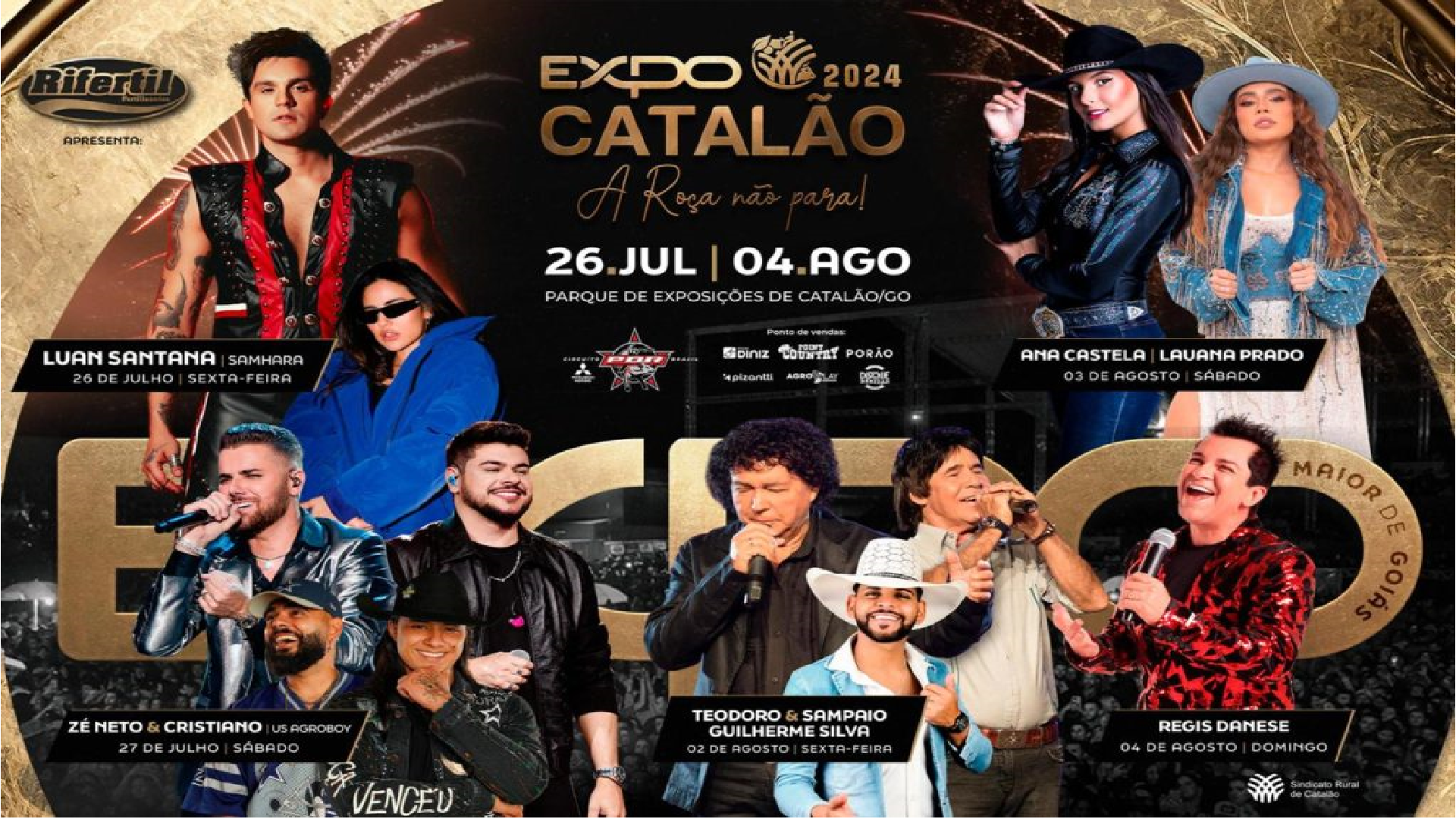 Israel e Rodolffo na Expo Catalão 2024