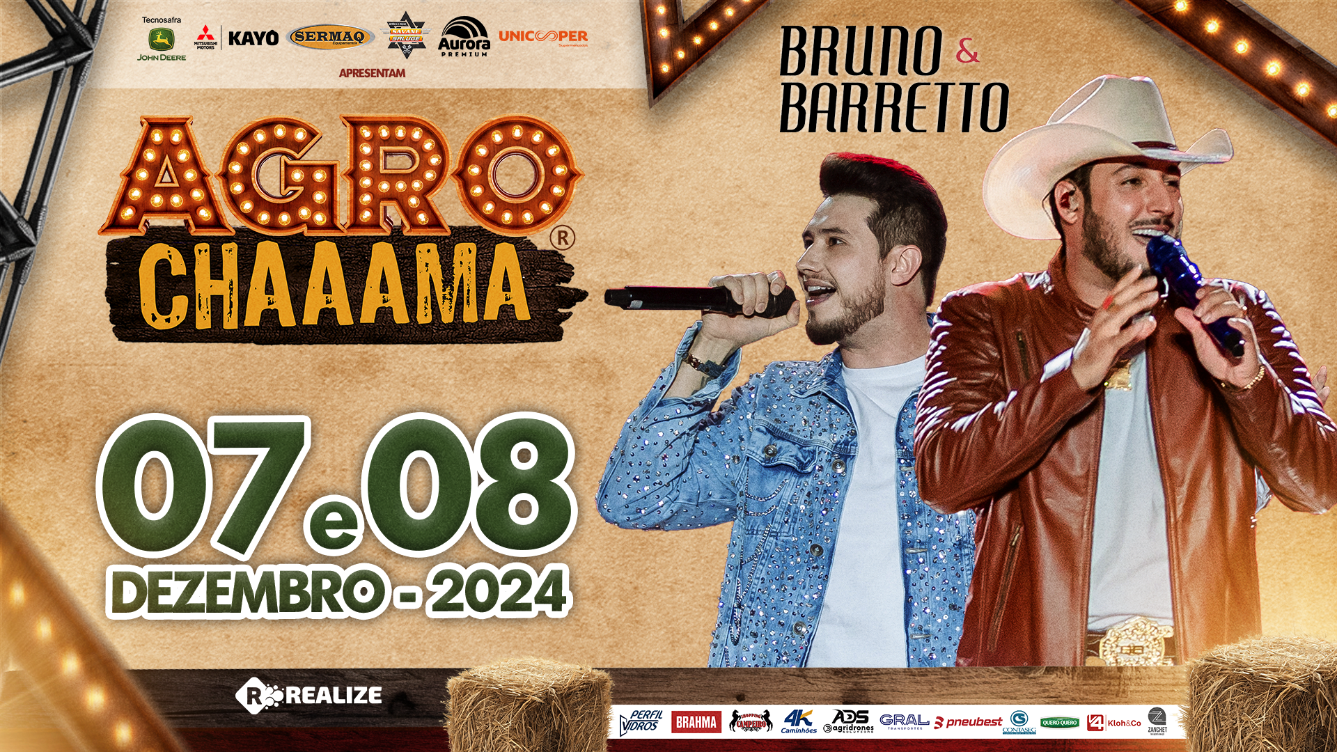 Agro Chaaama - Bruno e Barretto em Chapecó