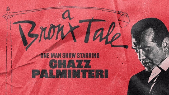 Chazz Palminteri: A Bronx Tale