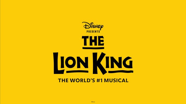 Disney Presents The Lion King (Touring)