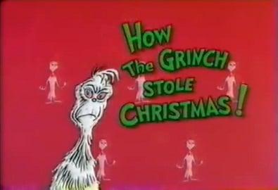 How The Grinch Stole Christmas