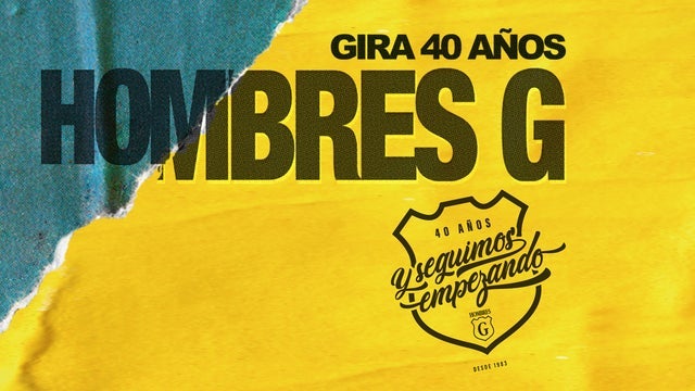 HOMBRES G - 40 Aniversario Tour 2024