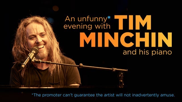 An Unfunny Evening With Tim Minchin and His Piano