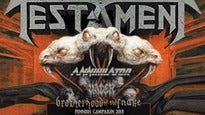 Testament & Kreator With Special Guests Possessed