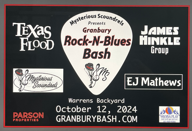 3rd Annual Granbury Rock-n-Blues Bash