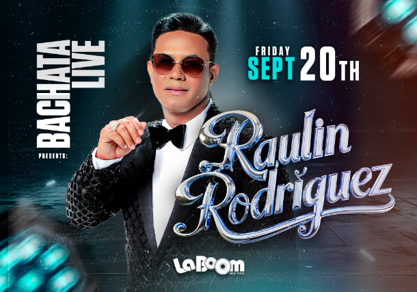 BACHATA LIVE!! W/ RAULIN RODRIGUEZ en LaBoomNy