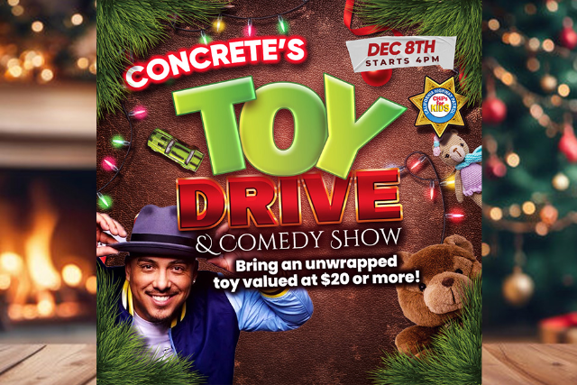 Concrete's Toy Drive & Comedy Show