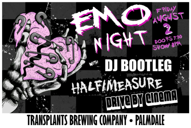 Emo Night With Half/Measure & Drive By Cinema