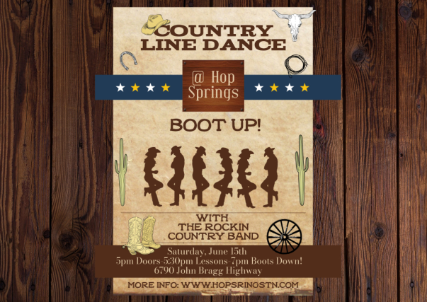 Line Dance Night w/ The Rockin' Country Band & The Let's Go Girls!