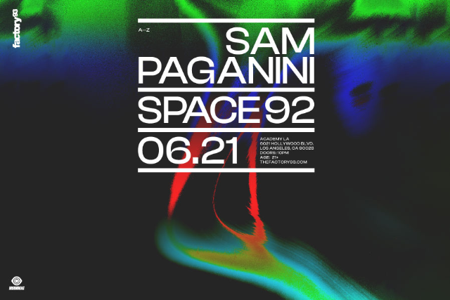 Sam Paganini and Space 92