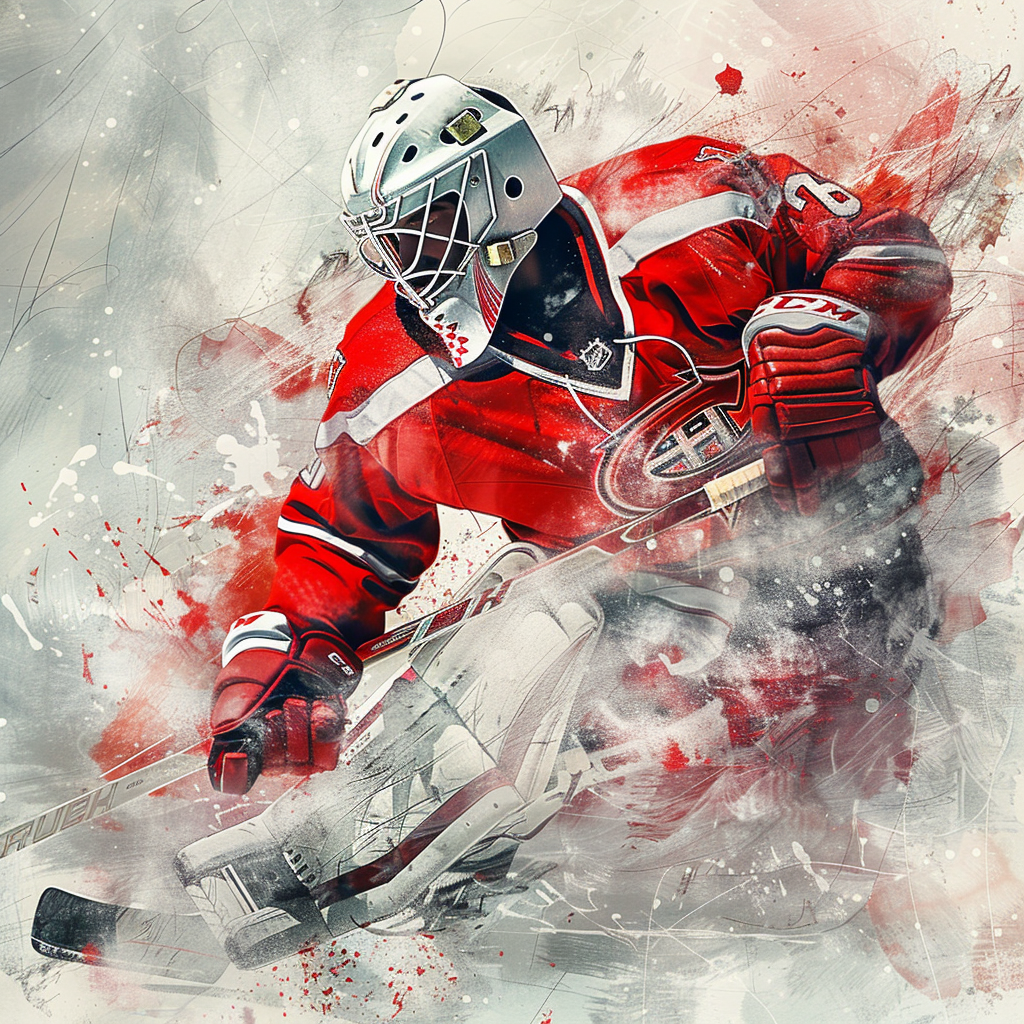 Montreal Canadiens at Detroit Red Wings