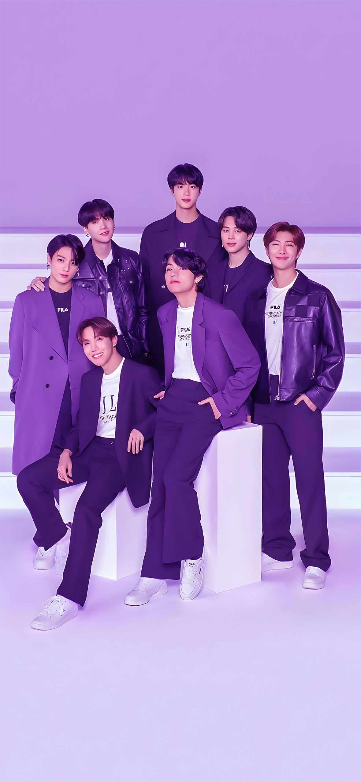 bts purple dress BTS