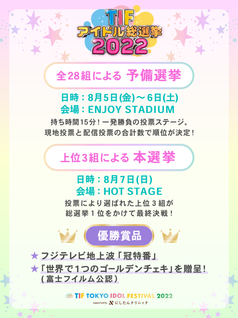 Tif22アイドル総選挙