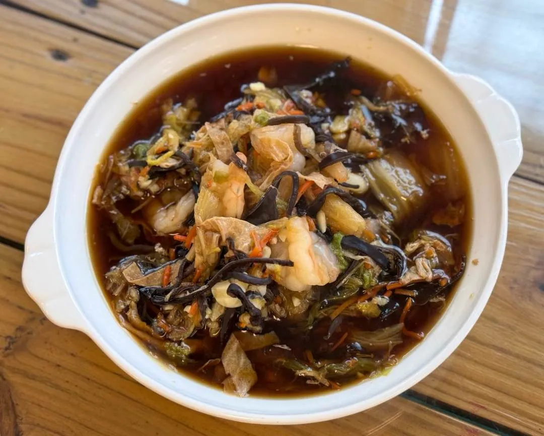 蝦仁白菜滷 Braised Napa Cabbage with Shrimp Ball