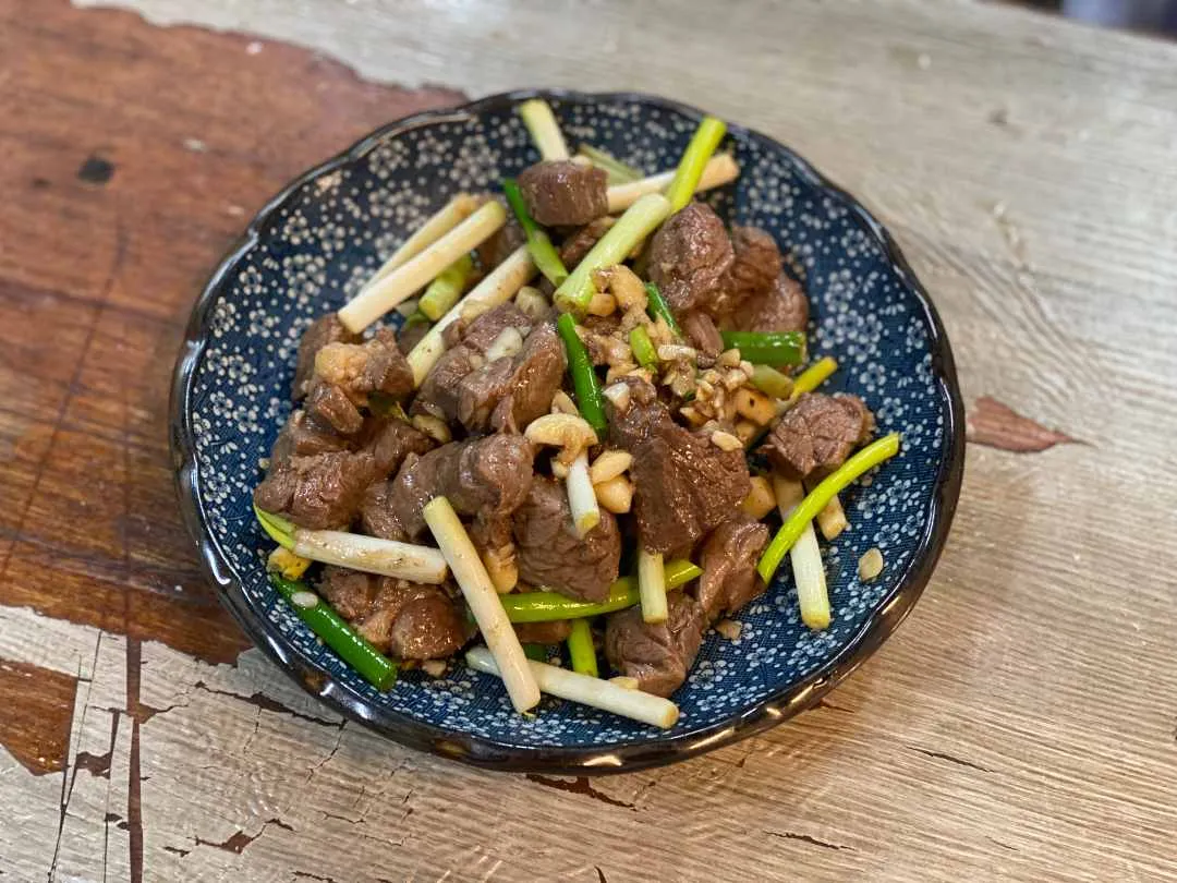 蔥爆菲力牛 Scallion Fillet Beef