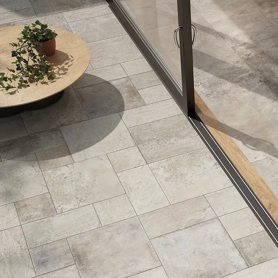 אריח ריצוף חוץ דמוי אבן מונוצ'יבק פייטרה קסטלו טורה קיארה 25×25, 25×50, 50×50 תוצרת איטליה