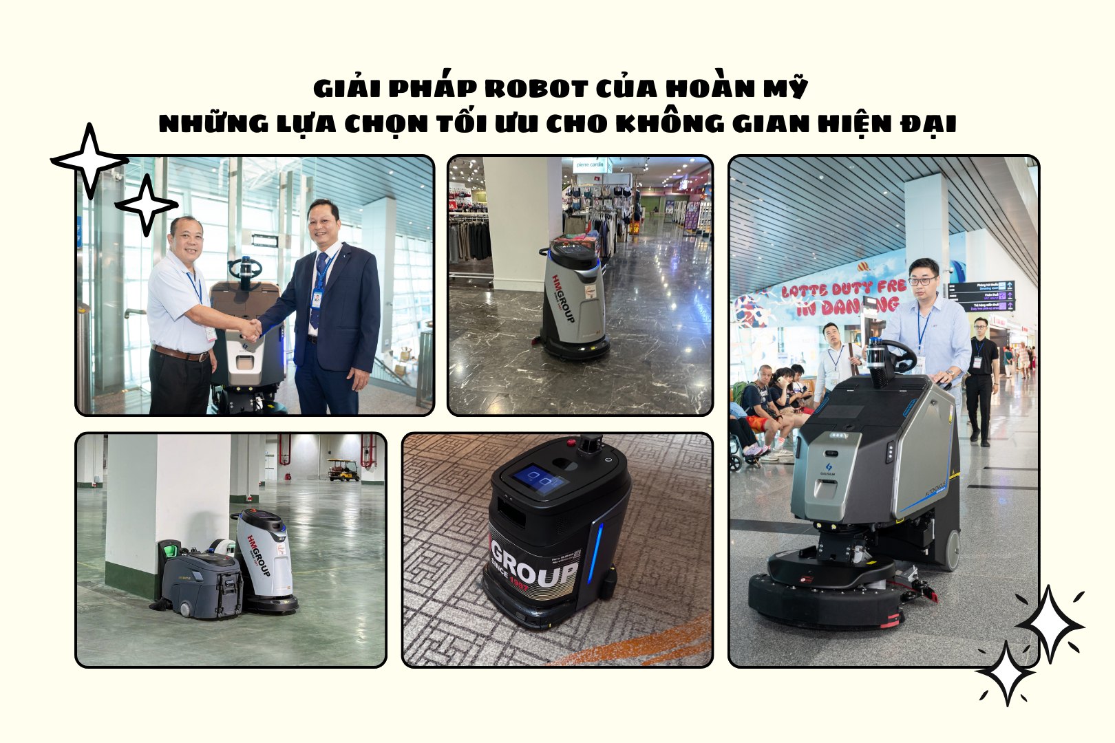 🤖 GIẢI PHÁP ROBOT CỦA HOÀN MỸ – NHỮNG LỰA CHỌN TỐI ƯU CHO KHÔNG GIAN HIỆN ĐẠI