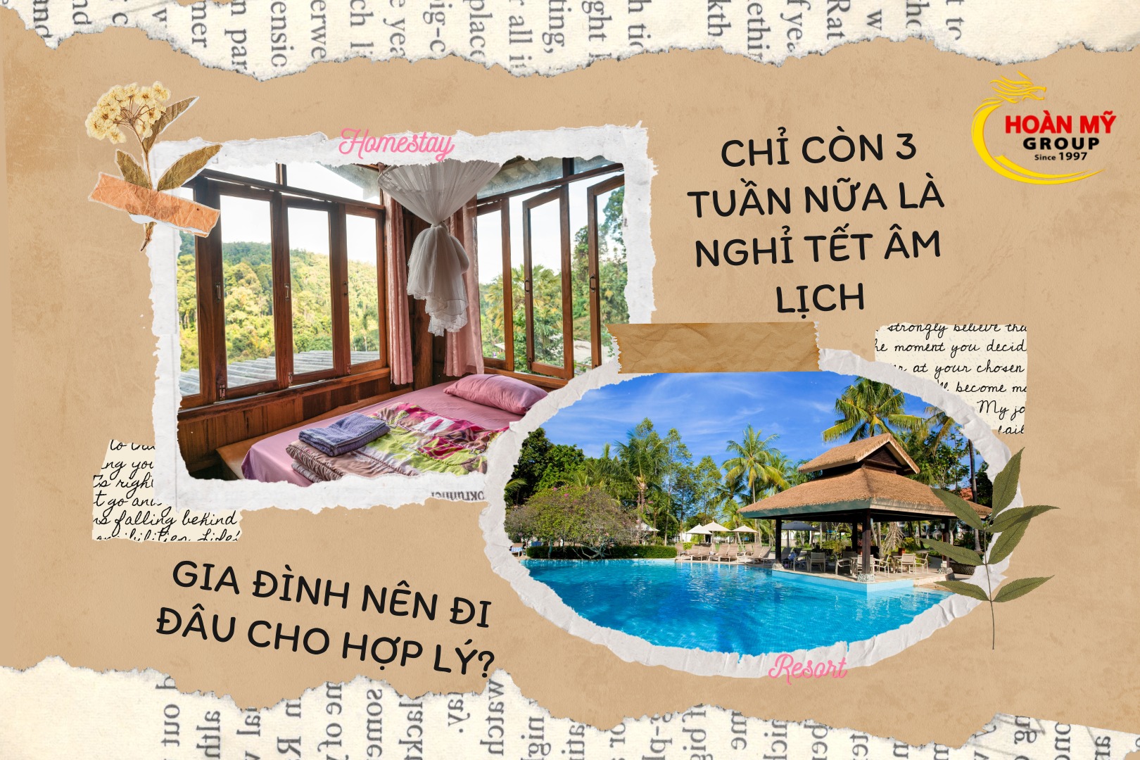 CHỈ CÒN 3 TUẦN NỮA LÀ NGHỈ TẾT ÂM LỊCH – GIA ĐÌNH NÊN ĐI ĐÂU CHO HỢP LÝ? 🎉