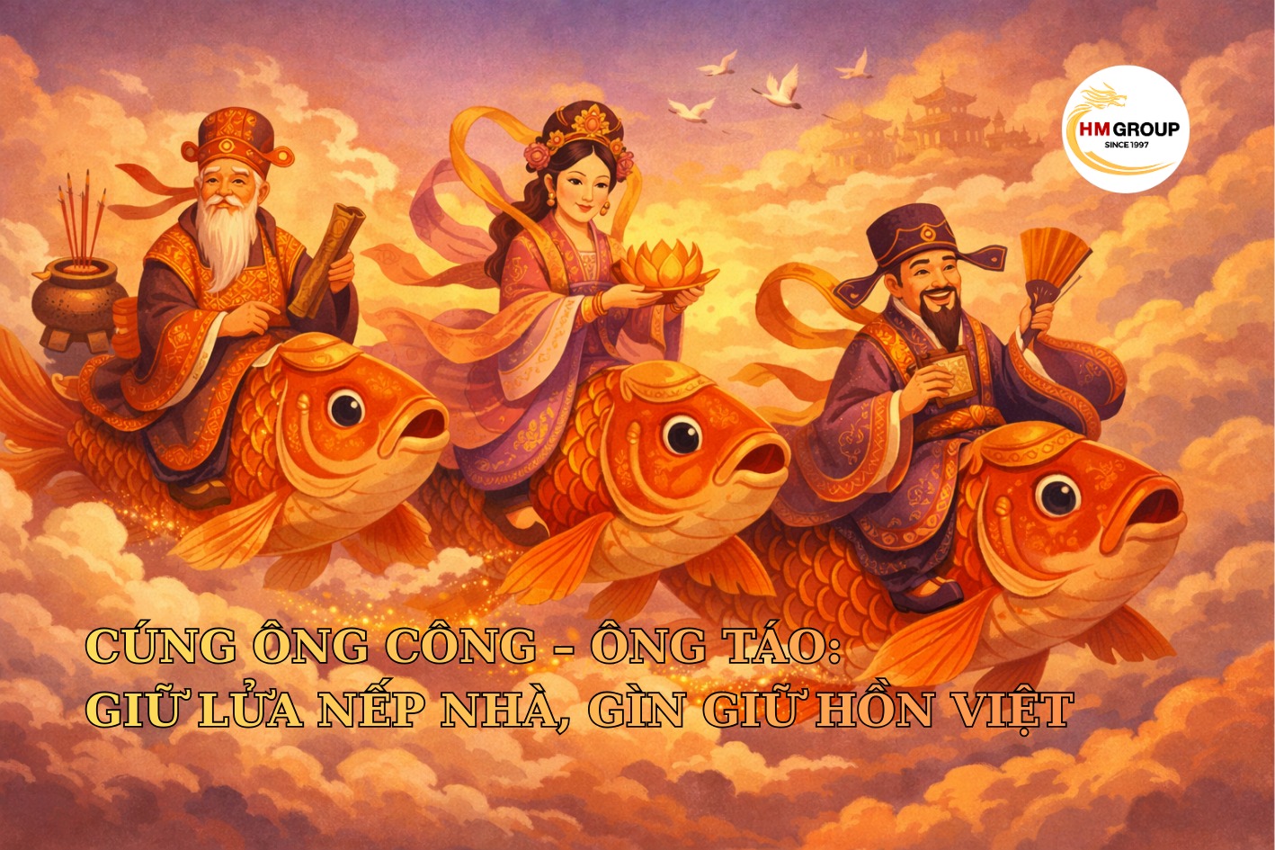 🎋 CÚNG ÔNG CÔNG – ÔNG TÁO: GIỮ LỬA NẾP NHÀ, GÌN GIỮ HỒN VIỆT