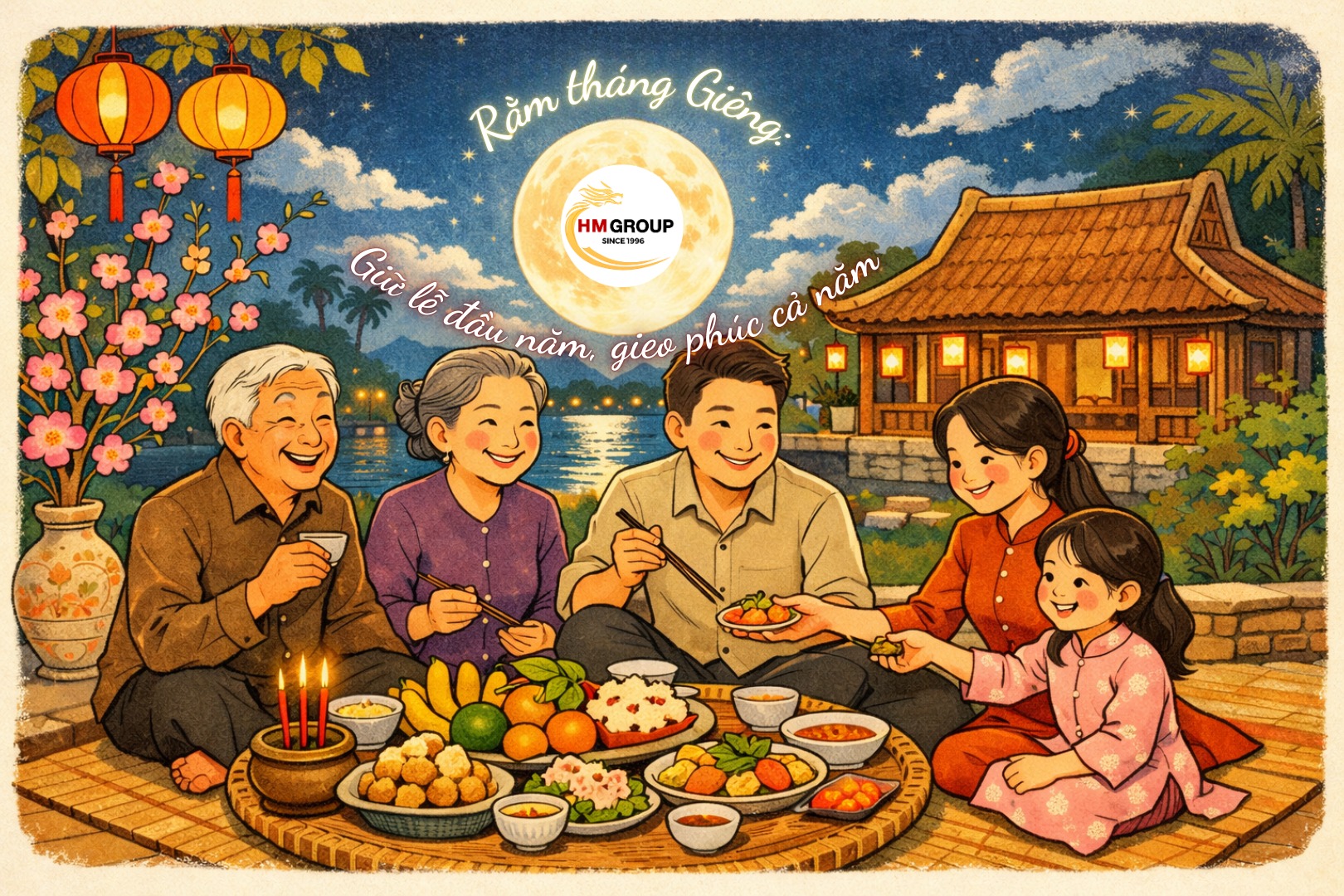 🌕 RẰM THÁNG GIÊNG: GIỮ LỄ ĐẦU NĂM, GIEO PHÚC CẢ NĂM ✨